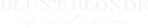 Blunt Blonde White Logo